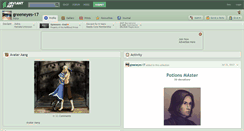 Desktop Screenshot of greeneyes-17.deviantart.com