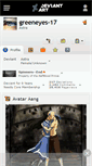 Mobile Screenshot of greeneyes-17.deviantart.com