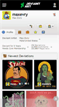 Mobile Screenshot of maxevry.deviantart.com