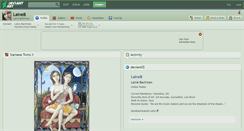 Desktop Screenshot of laineb.deviantart.com