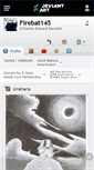 Mobile Screenshot of firebat145.deviantart.com
