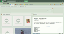 Desktop Screenshot of ladman499.deviantart.com