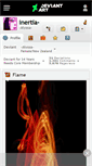 Mobile Screenshot of inertia-.deviantart.com