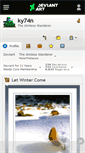 Mobile Screenshot of ky74n.deviantart.com