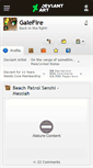 Mobile Screenshot of galefire.deviantart.com