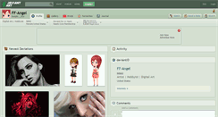 Desktop Screenshot of ff-angel.deviantart.com