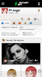 Mobile Screenshot of ff-angel.deviantart.com