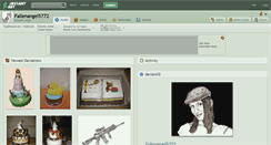 Desktop Screenshot of fallenangel5772.deviantart.com