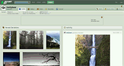 Desktop Screenshot of mellybear.deviantart.com