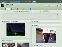 Tablet Screenshot of darryl-smith.deviantart.com