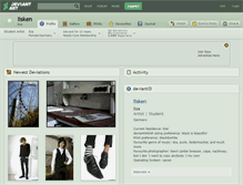 Tablet Screenshot of lisken.deviantart.com