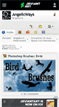 Mobile Screenshot of angelicways.deviantart.com
