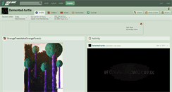 Desktop Screenshot of demented-turtle.deviantart.com