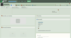Desktop Screenshot of ninioninio.deviantart.com