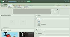 Desktop Screenshot of maltiz.deviantart.com