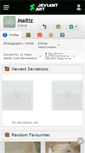 Mobile Screenshot of maltiz.deviantart.com