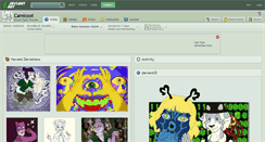 Desktop Screenshot of camicoot.deviantart.com