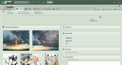 Desktop Screenshot of pinkele.deviantart.com