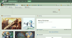 Desktop Screenshot of infiniteminecraftart.deviantart.com