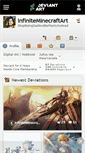 Mobile Screenshot of infiniteminecraftart.deviantart.com