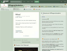 Tablet Screenshot of hphogwartstudents.deviantart.com