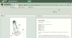 Desktop Screenshot of complexing.deviantart.com