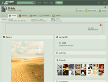 Tablet Screenshot of el-3ala.deviantart.com