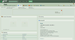 Desktop Screenshot of poois.deviantart.com