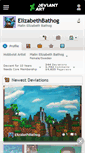 Mobile Screenshot of elizabethbathog.deviantart.com