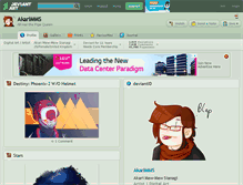 Tablet Screenshot of akarimms.deviantart.com