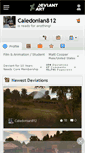 Mobile Screenshot of caledonian812.deviantart.com