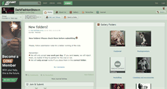 Desktop Screenshot of darkfashionshow.deviantart.com