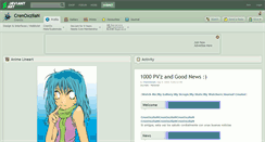 Desktop Screenshot of crenoxziian.deviantart.com