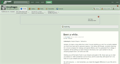 Desktop Screenshot of envydragon.deviantart.com