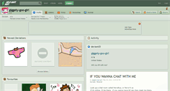 Desktop Screenshot of giggety-goo-girl.deviantart.com
