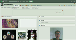 Desktop Screenshot of jhunangelgenri.deviantart.com