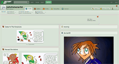 Desktop Screenshot of joshsthebestartist.deviantart.com