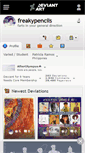 Mobile Screenshot of freakypencils.deviantart.com