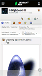 Mobile Screenshot of ll-nightwolf-ll.deviantart.com
