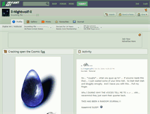 Tablet Screenshot of ll-nightwolf-ll.deviantart.com