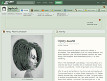 Tablet Screenshot of jaychuck.deviantart.com