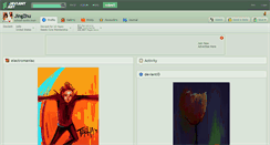 Desktop Screenshot of jingzhu.deviantart.com