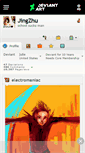 Mobile Screenshot of jingzhu.deviantart.com