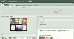 Desktop Screenshot of gegana.deviantart.com