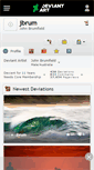 Mobile Screenshot of jbrum.deviantart.com