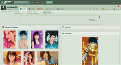 Desktop Screenshot of jonathan36.deviantart.com