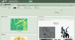 Desktop Screenshot of lightning77.deviantart.com