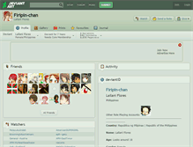 Tablet Screenshot of firipin-chan.deviantart.com