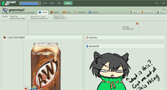 Desktop Screenshot of greenninja7.deviantart.com