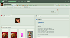 Desktop Screenshot of juliancallens.deviantart.com